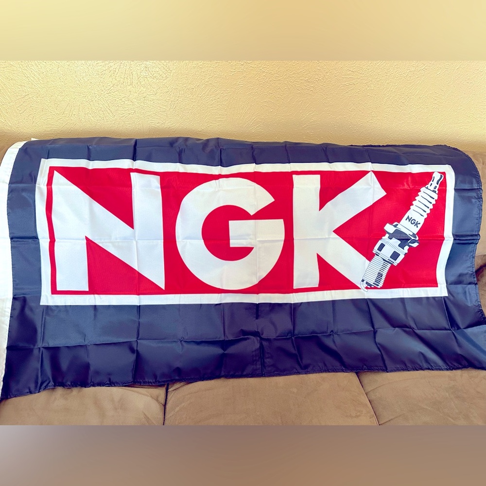 Black NGK Banner Size 4’9” x 2’10”